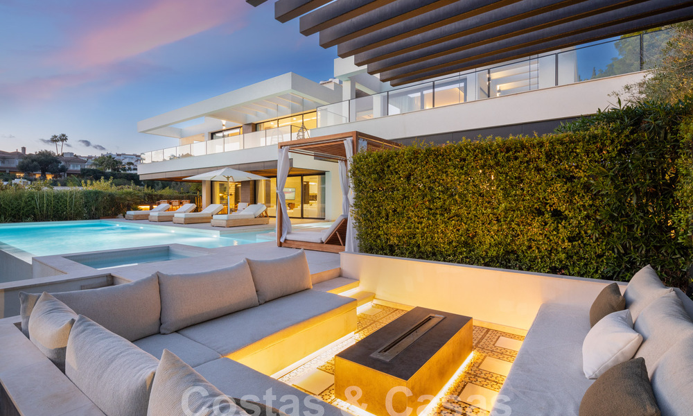Instapklare, gesofisticeerde luxevilla te koop in Nueva Andalucia’s golfvallei, Marbella 61313