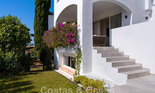 Luxueus gerenoveerde rijwoning te koop in een geprefereerde woonwijk op de Golden Mile van Marbella 61625 