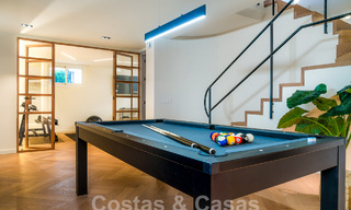 Luxueus gerenoveerde rijwoning te koop in een geprefereerde woonwijk op de Golden Mile van Marbella 61643 