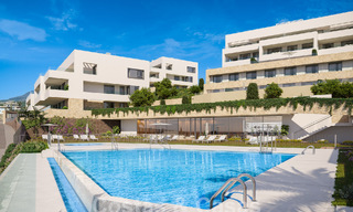 Nieuwbouwproject van duurzame woningen te koop, met een schitterend zeezicht, nabij Estepona centrum 61294 