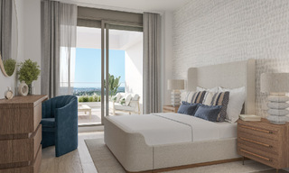 Nieuwbouwproject van duurzame woningen te koop, met een schitterend zeezicht, nabij Estepona centrum 61303 