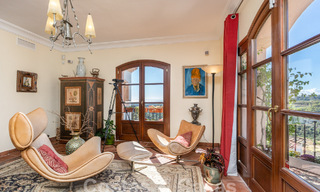 Charmant, Andalusisch, halfvrijstaand huis met zeezicht te koop in de heuvels van Marbella - Benahavis 61888 