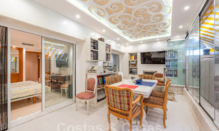 Luxueus appartement te koop met panoramisch zeezicht in een gated urbanisatie op de Golden Mile, Marbella 61740 