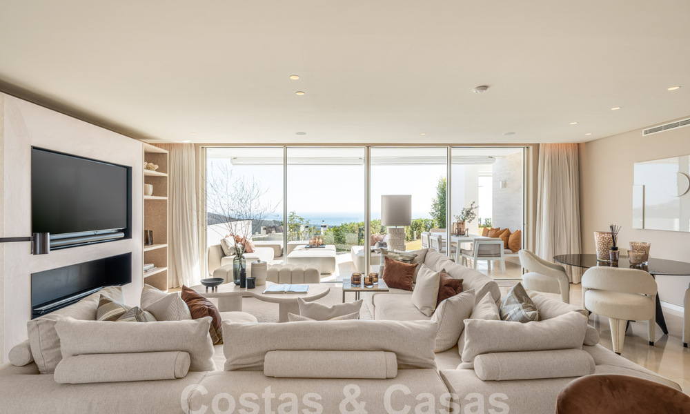 Instapklaar, modern tuinappartement met zeezicht te koop, op korte rijafstand van Marbella centrum 61777