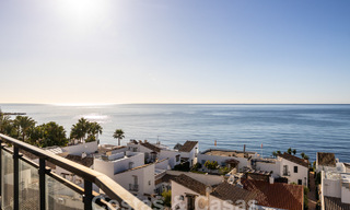 Beachside Penthouse met 3 slaapkamers en panoramisch zeezicht te koop op de New Golden Mile tussen Marbella en Estepona 61366 