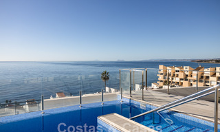Beachside Penthouse met 3 slaapkamers en panoramisch zeezicht te koop op de New Golden Mile tussen Marbella en Estepona 61378 