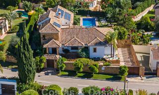 Energiezuinige Spaanse luxevilla te koop in een rustige residentiële woonwijk in de golfvallei van Mijas, Costa del Sol 61413 