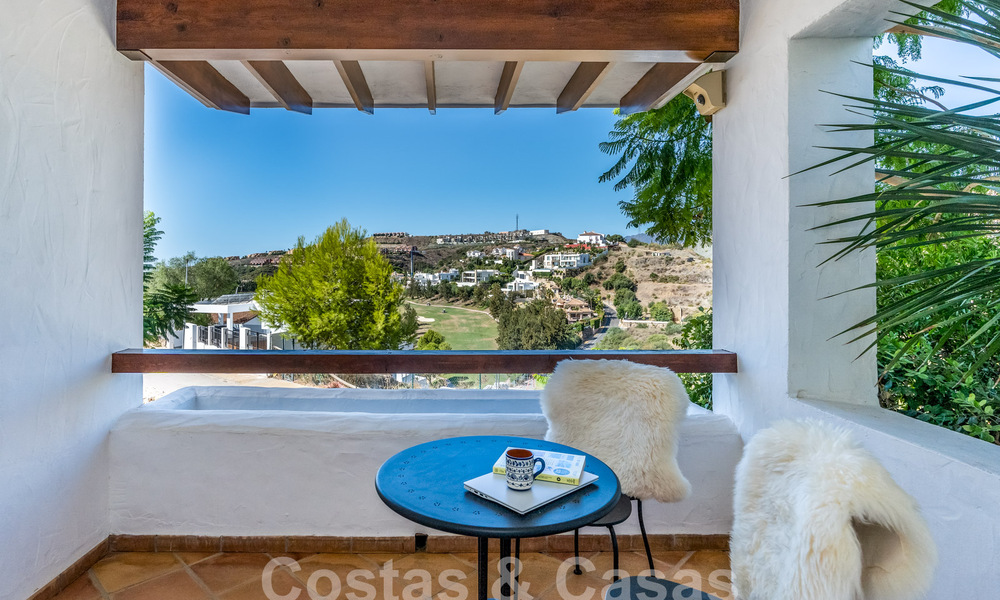 Charmante familiewoning te koop met uitzicht op golf- en berglandschap in Benahavis - Marbella 62115