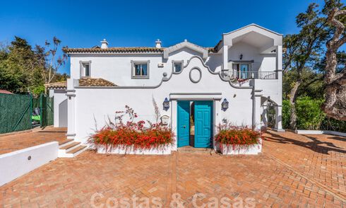 Authentieke villa, Mediterrane bouwstijl te koop in Sotogrande, Costa del Sol 62228