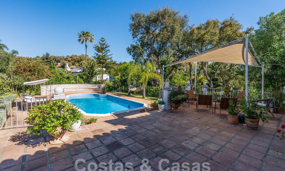 Authentieke villa, Mediterrane bouwstijl te koop in Sotogrande, Costa del Sol 62232