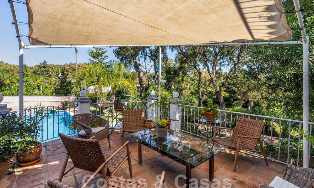 Authentieke villa, Mediterrane bouwstijl te koop in Sotogrande, Costa del Sol 62233