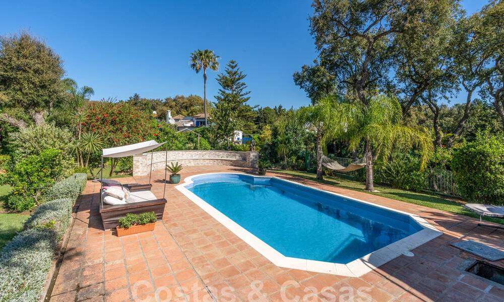 Authentieke villa, Mediterrane bouwstijl te koop in Sotogrande, Costa del Sol 62234