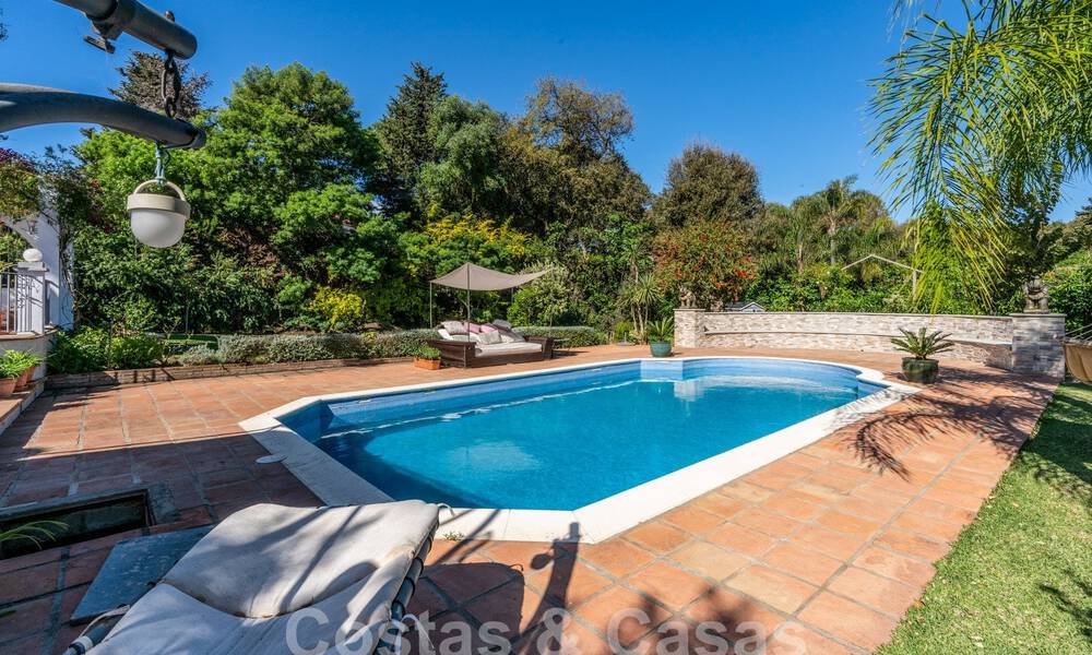 Authentieke villa, Mediterrane bouwstijl te koop in Sotogrande, Costa del Sol 62237