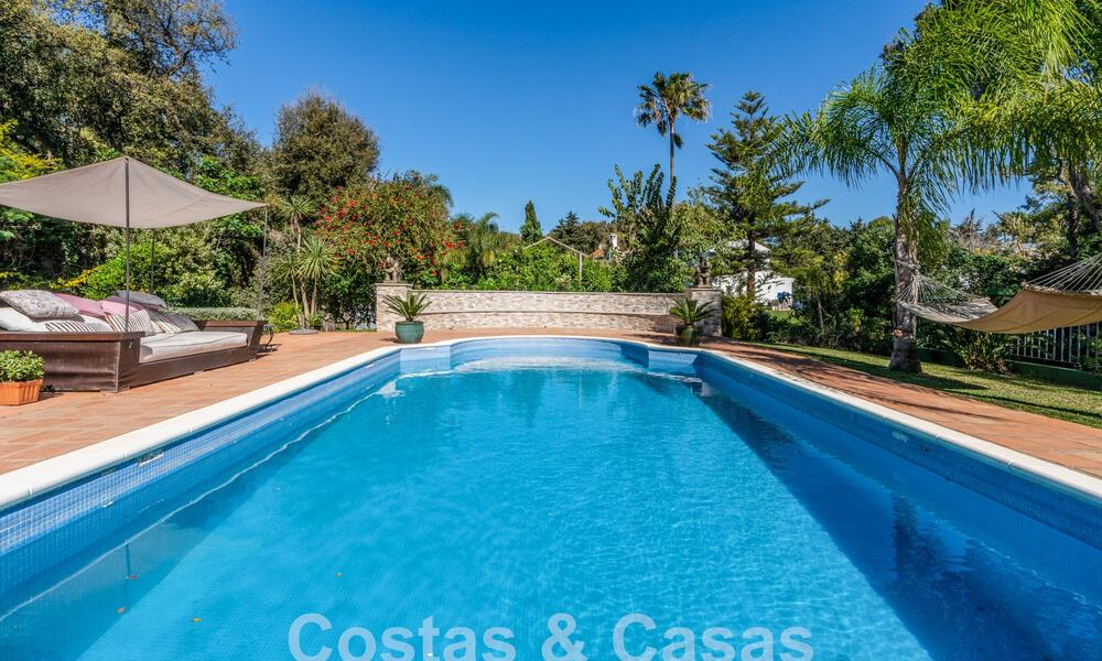 Authentieke villa, Mediterrane bouwstijl te koop in Sotogrande, Costa del Sol 62242