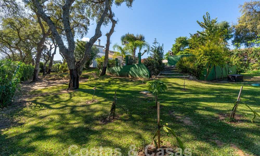 Authentieke villa, Mediterrane bouwstijl te koop in Sotogrande, Costa del Sol 62245