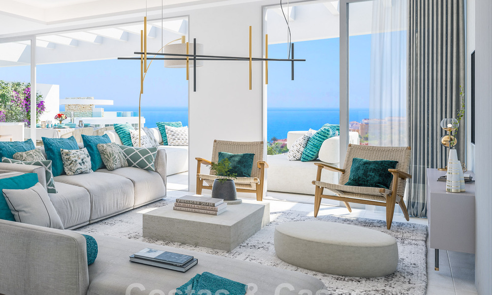 Nieuwe high-end appartementen te koop in luxeresort met mediterrane uitzichten in Mijas Costa 62382