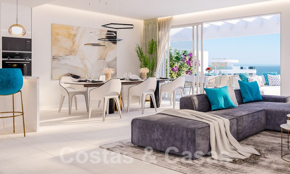 Nieuwe high-end appartementen te koop in luxeresort met mediterrane uitzichten in Mijas Costa 62383