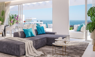 Nieuwe high-end appartementen te koop in luxeresort met mediterrane uitzichten in Mijas Costa 62385 