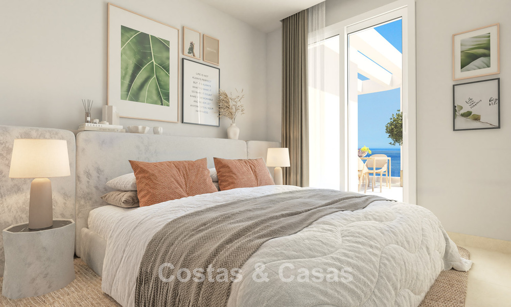 Nieuwe high-end appartementen te koop in luxeresort met mediterrane uitzichten in Mijas Costa 783543