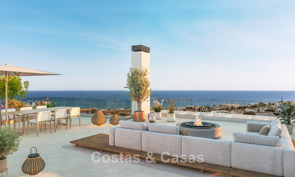 Nieuwe high-end appartementen te koop in luxeresort met mediterrane uitzichten in Mijas Costa 783548