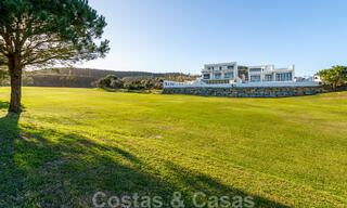 Nieuw project met moderne luxevilla’s te koop, eerstelijnsgolf met zeezicht in Mijas, Costa del Sol 62441 
