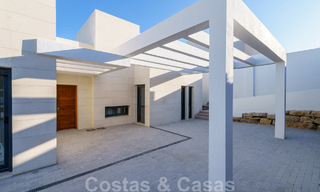 Nieuw project met moderne luxevilla’s te koop, eerstelijnsgolf met zeezicht in Mijas, Costa del Sol 62447 
