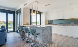 Nieuw project met moderne luxevilla’s te koop, eerstelijnsgolf met zeezicht in Mijas, Costa del Sol 62448 