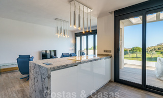 Nieuw project met moderne luxevilla’s te koop, eerstelijnsgolf met zeezicht in Mijas, Costa del Sol 62452 