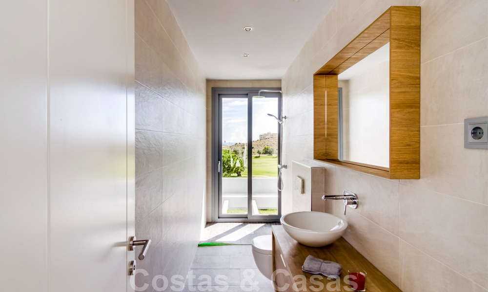 Nieuw project met moderne luxevilla’s te koop, eerstelijnsgolf met zeezicht in Mijas, Costa del Sol 62470
