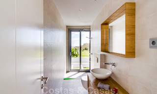 Nieuw project met moderne luxevilla’s te koop, eerstelijnsgolf met zeezicht in Mijas, Costa del Sol 62470 