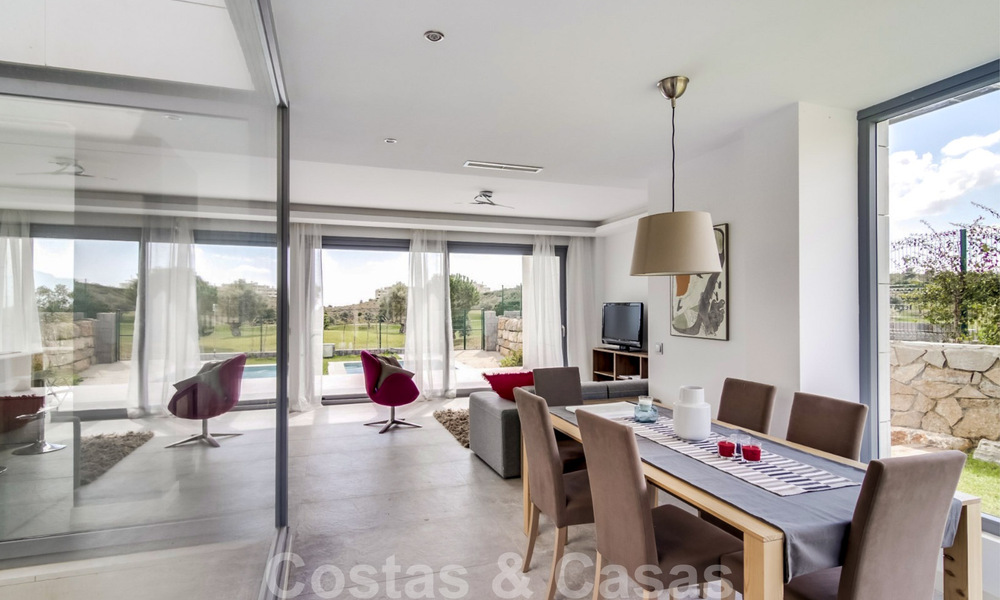 Nieuw project met moderne luxevilla’s te koop, eerstelijnsgolf met zeezicht in Mijas, Costa del Sol 62475