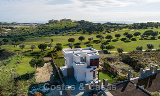 Nieuw project met moderne luxevilla’s te koop, eerstelijnsgolf met zeezicht in Mijas, Costa del Sol 62478 
