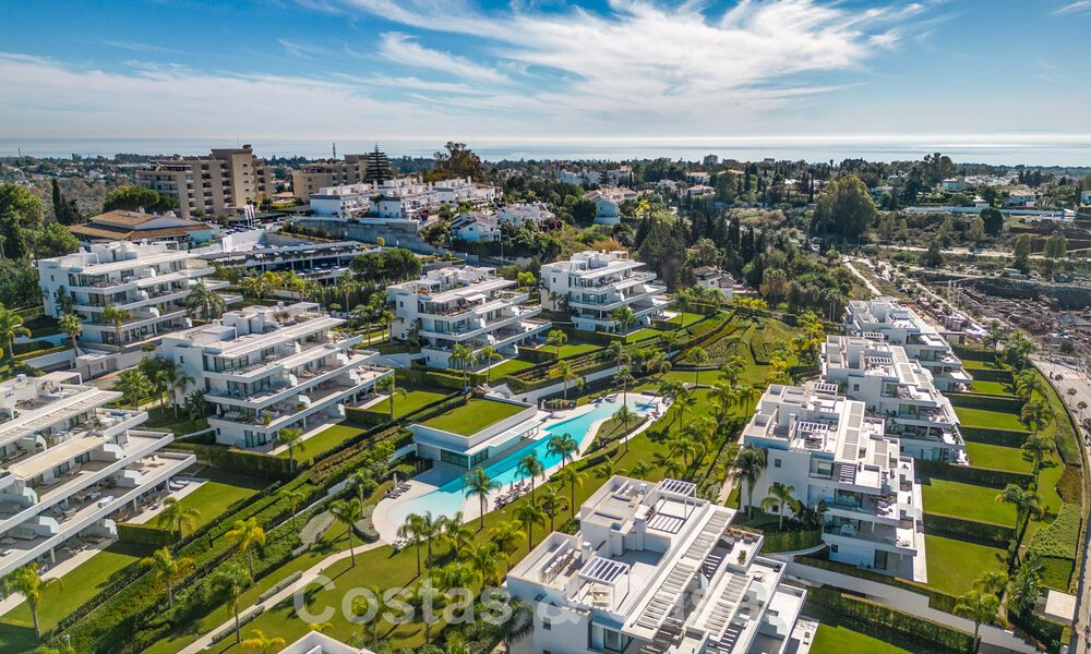 Modern 3 slaapkamer appartement met ruime terrassen te koop op de New Golden Mile tussen Marbella en Estepona 62502
