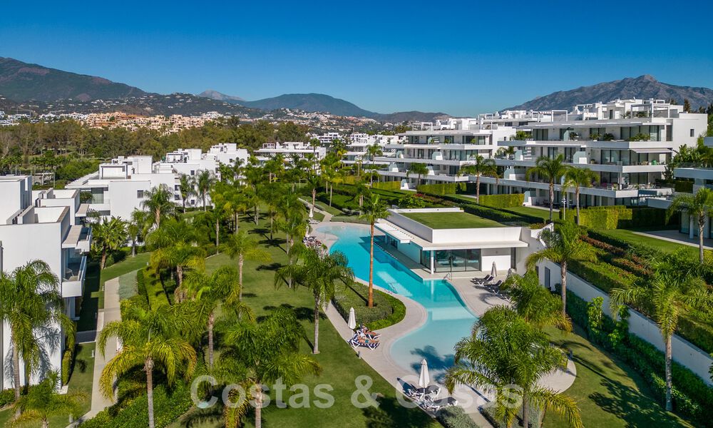 Modern 3 slaapkamer appartement met ruime terrassen te koop op de New Golden Mile tussen Marbella en Estepona 62505