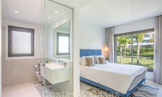 Modern 3 slaapkamer appartement met ruime terrassen te koop op de New Golden Mile tussen Marbella en Estepona 62514 