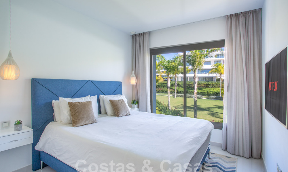 Modern 3 slaapkamer appartement met ruime terrassen te koop op de New Golden Mile tussen Marbella en Estepona 62515