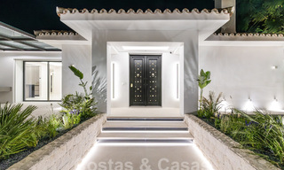 Nieuwe, gelijkvloerse moderne mediterrane villa te koop, eerstelijns golf, vlak bij San Pedro - Marbella 62524 