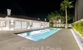 Nieuwe, gelijkvloerse moderne mediterrane villa te koop, eerstelijns golf, vlak bij San Pedro - Marbella 62526 