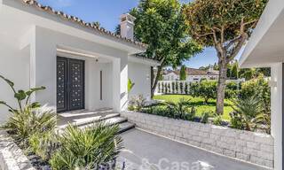 Nieuwe, gelijkvloerse moderne mediterrane villa te koop, eerstelijns golf, vlak bij San Pedro - Marbella 62537 