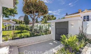 Nieuwe, gelijkvloerse moderne mediterrane villa te koop, eerstelijns golf, vlak bij San Pedro - Marbella 62539 