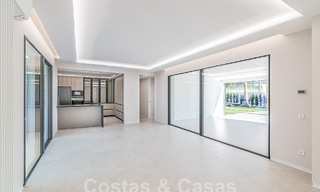 Nieuwe, gelijkvloerse moderne mediterrane villa te koop, eerstelijns golf, vlak bij San Pedro - Marbella 62543 