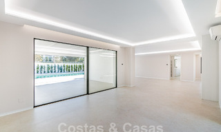 Nieuwe, gelijkvloerse moderne mediterrane villa te koop, eerstelijns golf, vlak bij San Pedro - Marbella 62546 