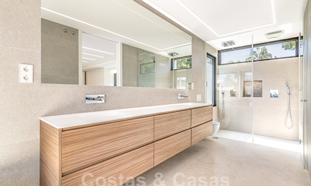 Nieuwe, gelijkvloerse moderne mediterrane villa te koop, eerstelijns golf, vlak bij San Pedro - Marbella 62553