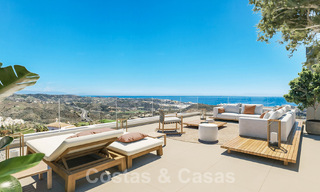 Moderne nieuwbouwappartementen te koop met zeezicht en op een steenworp v/d golfbaan in Mijas, Costa del Sol 62578 