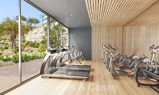 Moderne nieuwbouwappartementen te koop met zeezicht en op een steenworp v/d golfbaan in Mijas, Costa del Sol 62580 