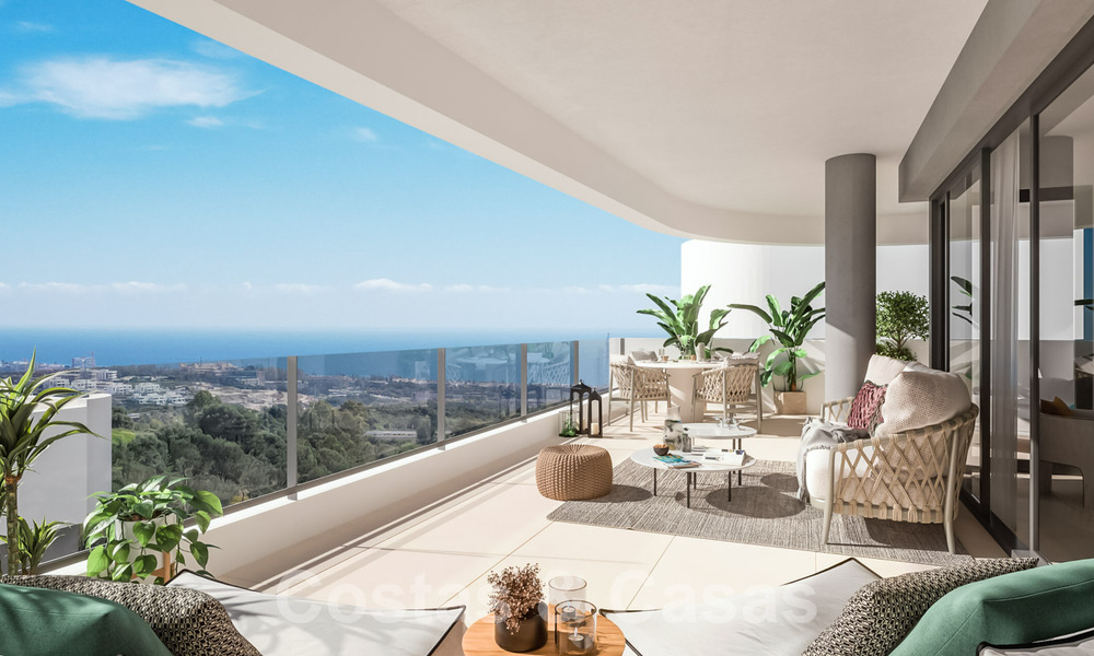 Exclusief nieuwbouwproject van appartementen te koop ten oosten van Marbella centrum 62595