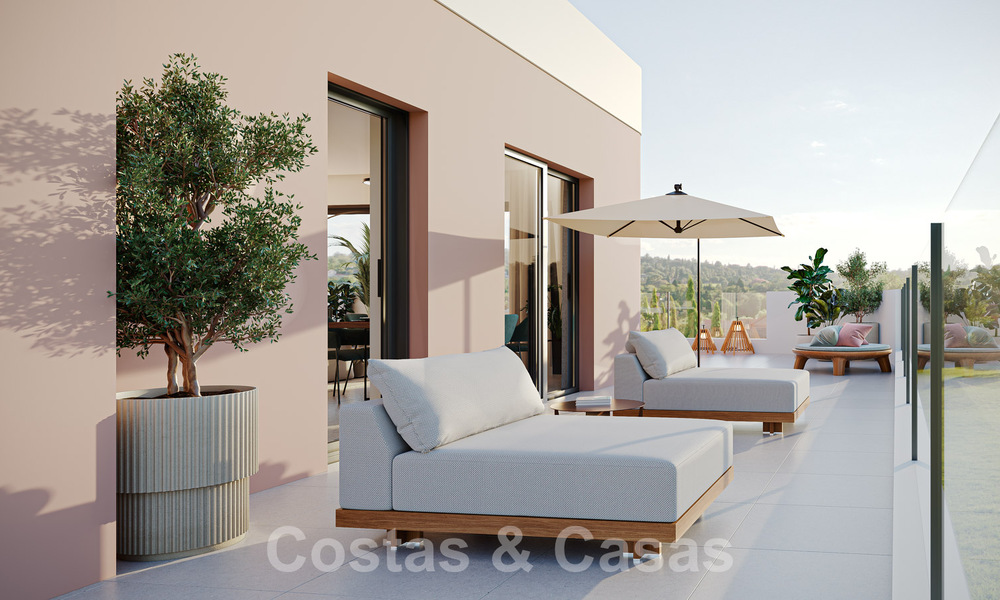 Exclusief nieuwbouwproject van appartementen te koop ten oosten van Marbella centrum 62598