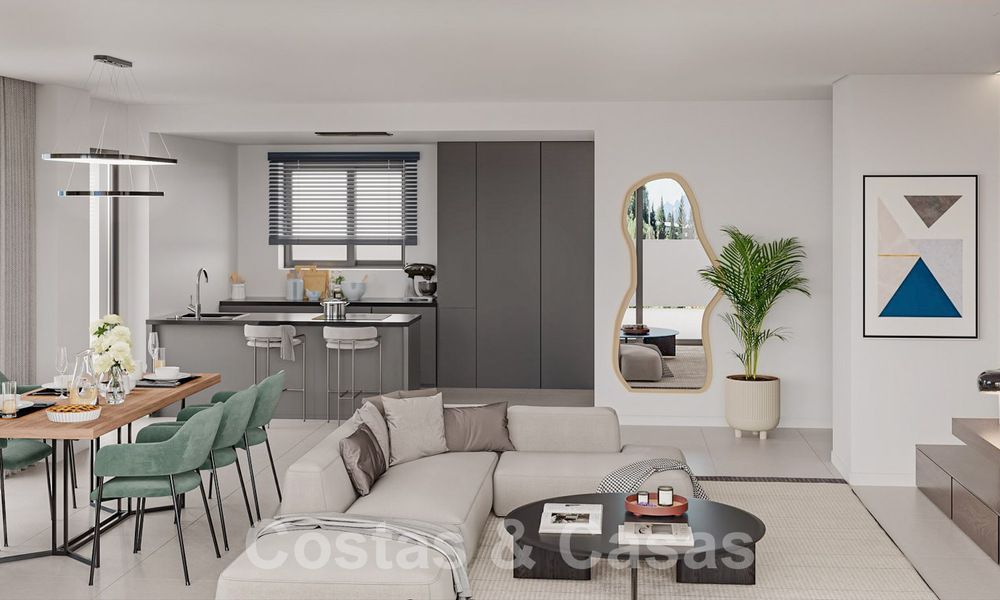 Exclusief nieuwbouwproject van appartementen te koop ten oosten van Marbella centrum 62602