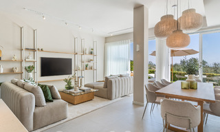 Stijlvol gerenoveerde rijwoning te koop, grenzend aan de golfbaan van La Quinta te Benahavis - Marbella 62818 