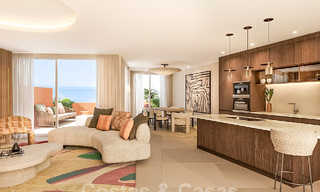 Kwalitatief gerenoveerd, immens penthouse te koop in een eerstelijnsstrand complex ten oosten van Marbella centrum 62840 